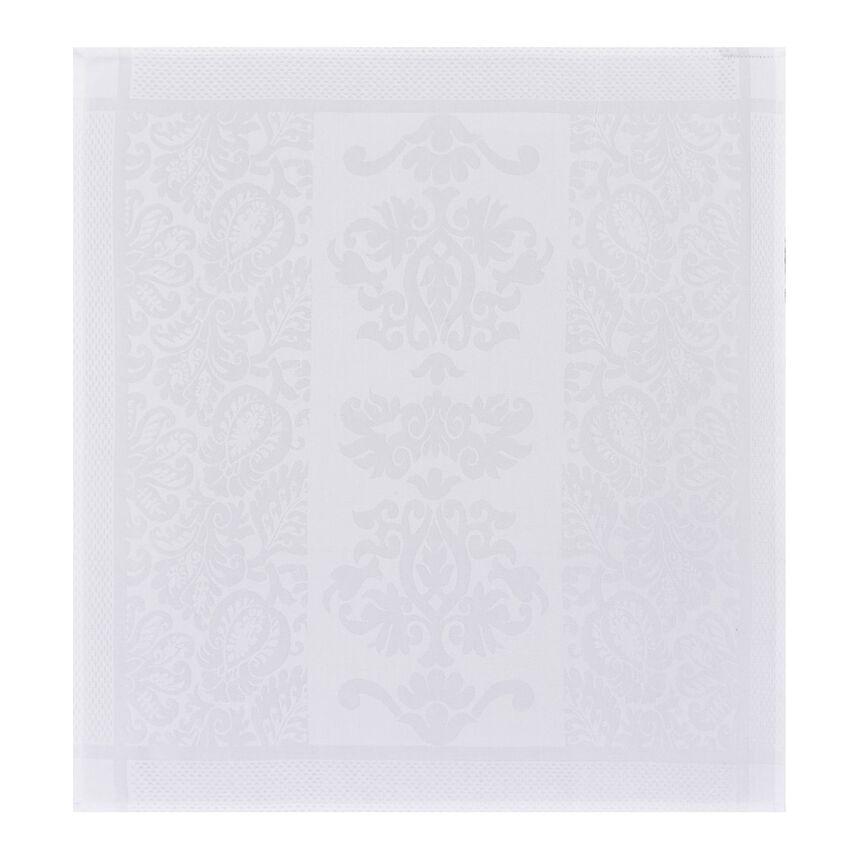 Serviette Siena Blanc Blanc 58x58 baumwolle, , hi-res image number 0