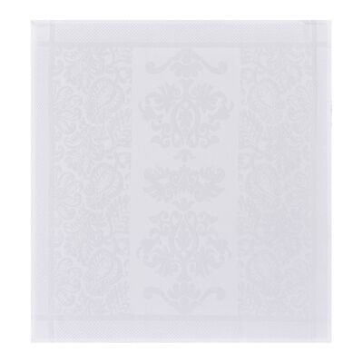 Serviette Siena Blanc Blanc 58x58 baumwolle,  Serviette Siena Blanc Blanc 58x58 baumwolle