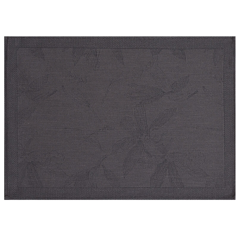 Beschichtete Tischset Slow Life Maxi Carbone 50x36 89% baumwolle / 11% leinen, , hi-res image number 1