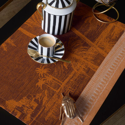 Tischset Croisière sur le Nil Leinen