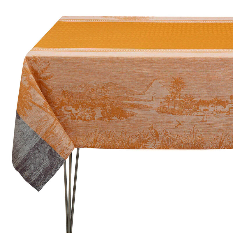 Tischdecke Croisi&egrave;re sur le Nil Desert 175x175 leinen, , hi-res image number 1