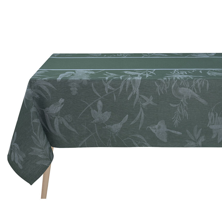 Tischdecke Voli&egrave;re V&eacute;g&eacute;tal 175x250 leinen, , hi-res image number 1