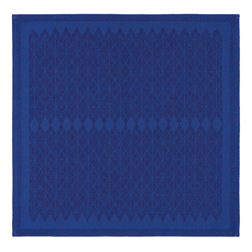 Serviette Club Deep Blue 50x50 89% baumwolle / 11% leinen, , hi-res image number 0