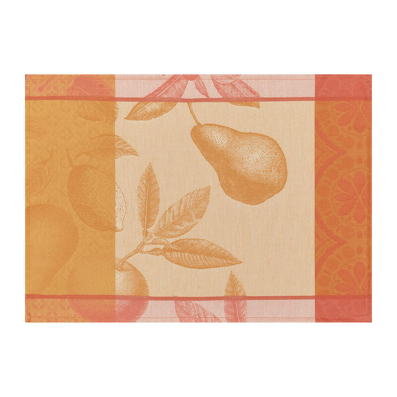 Beschichtete Tischset Arrière-pays Beschichtet Melon 50x36 baumwolle, , hi-res image number 1