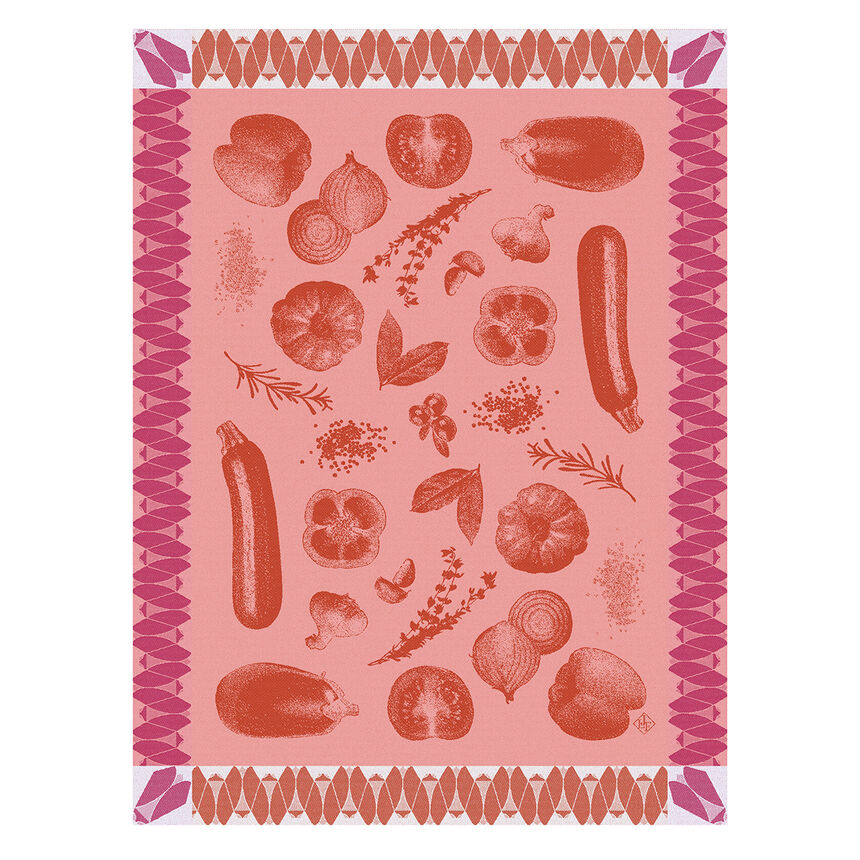 Geschirrtuch Ratatouille Tomate 60x80 100% baumwolle, , hi-res image number 0