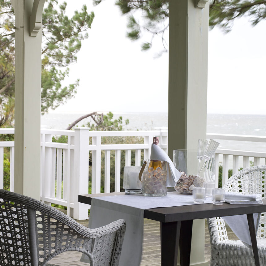 Tischl&auml;ufer Duchesse Blanc 50x150 baumwolle, , hi-res image number 0