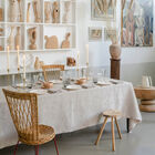 Tischdecke Tivoli Sabbia 175x175 leinen, , hi-res image number 1