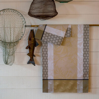 Beschichtete Tischläufer  Chene 50x150 baumwolle