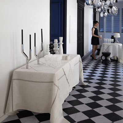 Tischdecke Armoiries Leinen