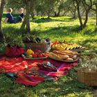 Beschichtete Tischdecke Provence Baumwolle, , hi-res image number 2