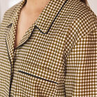 Pyjama Savile row Pied de poule Mayfair L baumwolle, , hi-res image number 4