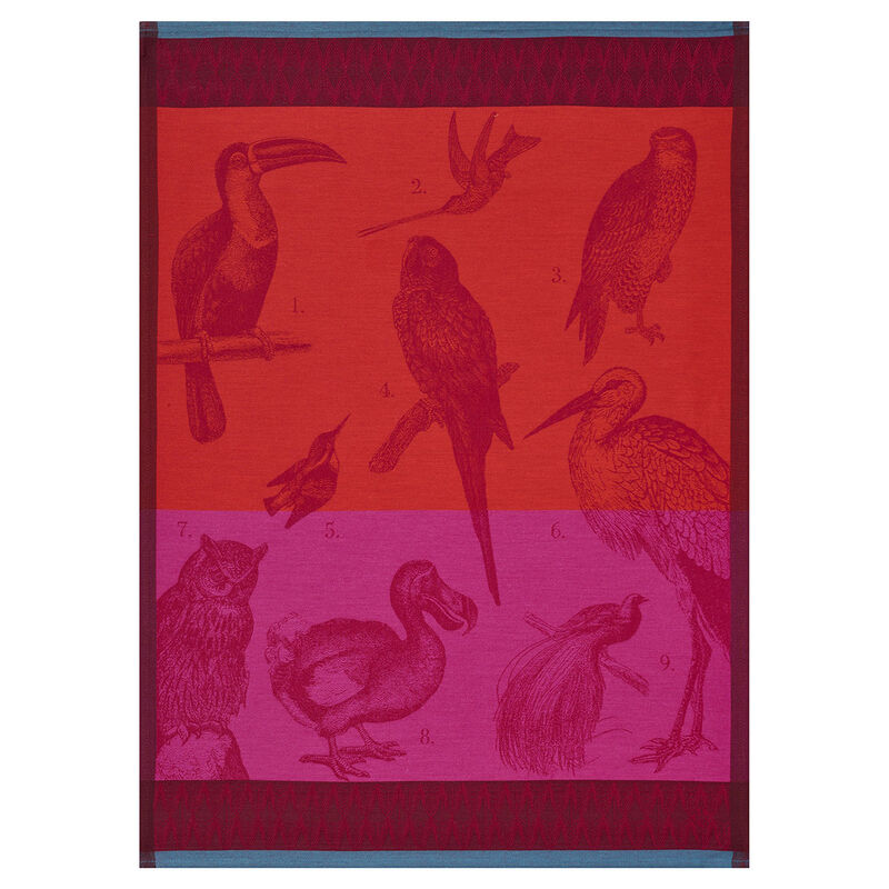 Geschirrtuch Planche animalière Volière Bengale 60x80 baumwolle, , hi-res image number 0