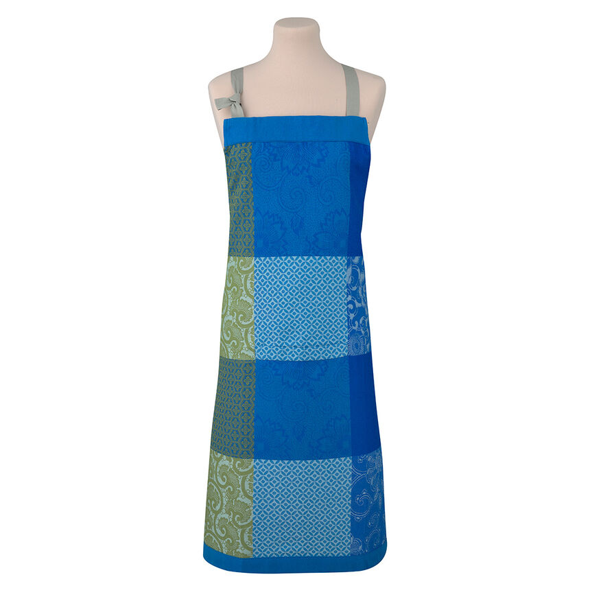 Sch&uuml;rze Fleurs de Kyoto Indigo 90x96 baumwolle, , hi-res image number 0