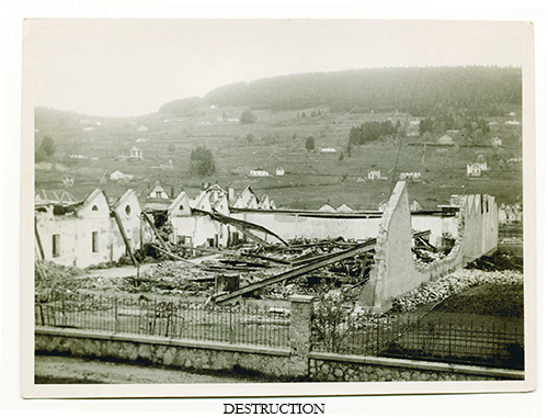 Die Manufaktur im Wiederaufbau