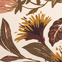 Kopfkissenbezug Panache de fleurs Baumwolle, , swatch