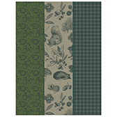 Geschirrtuch Dans les bois Tryptique Baumwolle, , swatch
