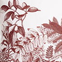 Kopfkissenbezug Feuilles en sc&egrave;ne  Baumwolle, , swatch