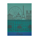 Geschirrtuch Paris panorama Baumwolle, , swatch