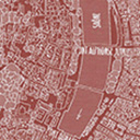 Geschirrtuch A vol d'oiseau Lyon Baumwolle, , swatch