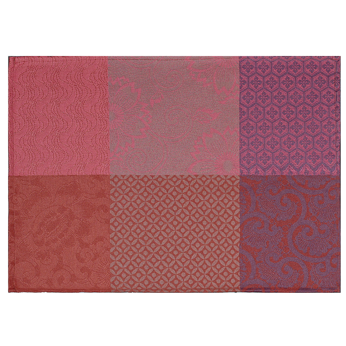 Beschichtete Tischset Fleurs de Kyoto Baumwolle, , swatch